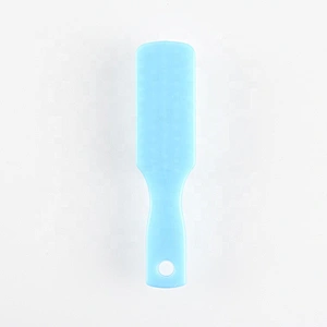 customized small brush plastic soft  baby hair brush baby brush and comb set hair brushes for kids