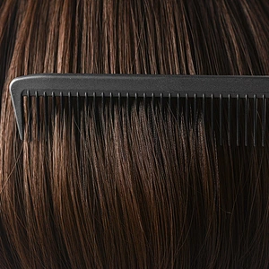 carbon comb antistatic for salon barber comb carbon fiber black pins