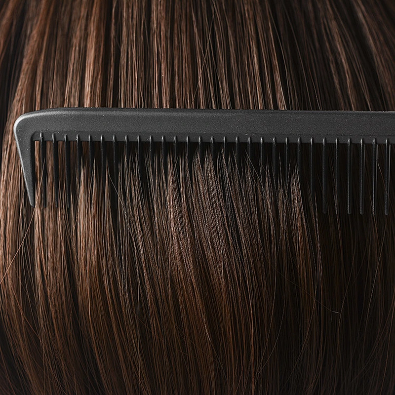 carbon comb antistatic for salon barber comb carbon fiber black pins