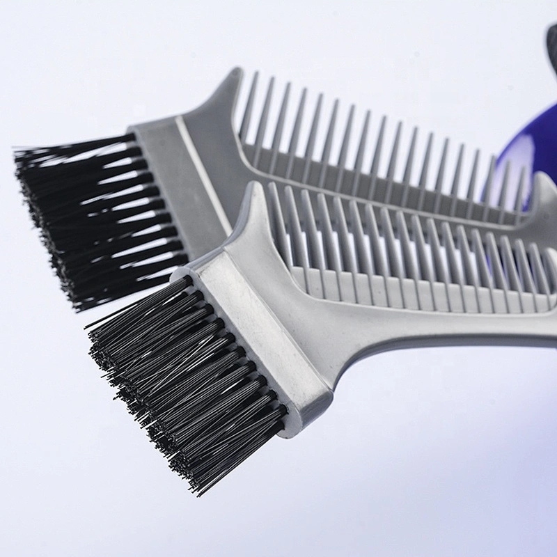 Small brush hair dye comb and mixing bow hair dye brush disposable hair color brush