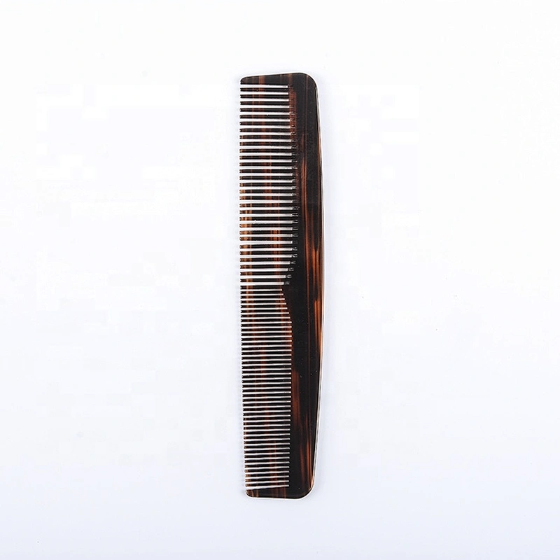 carbon men plastic hair comb colorful acetate comb for hairdresser salon usage comb and brush set