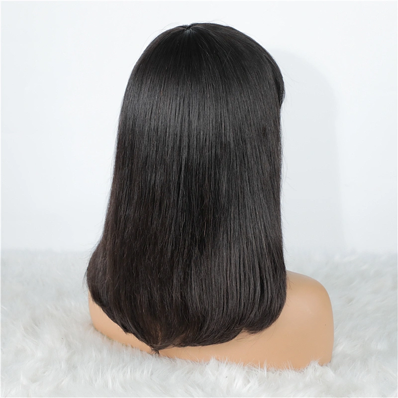 Hot Beauty Natural Hair Vietnam Wig Hair Extension Wigs Human Hair Wigs with Fringes