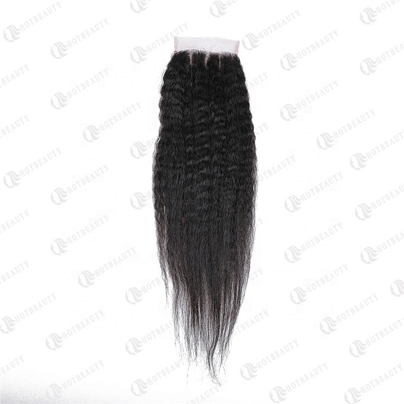 Hot Beauty Hair Cambodian Hair Vendors Lace Closure Afro Kinky Curly For Women