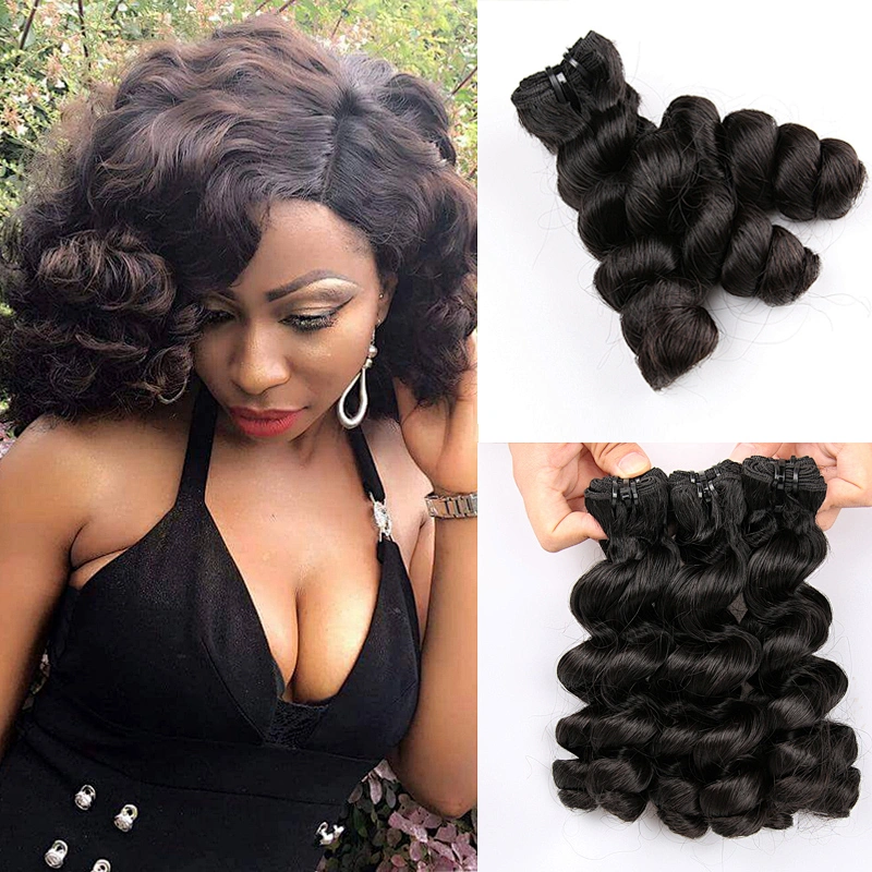Hotbeauty 100% Virgin Human Hair 7A funmi Romance Curls