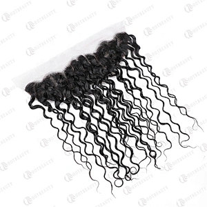 Hotbeauty Hair Wholesale Ear To Ear Pre Plucked Lace Frontal Water Wave Style With Natural Color