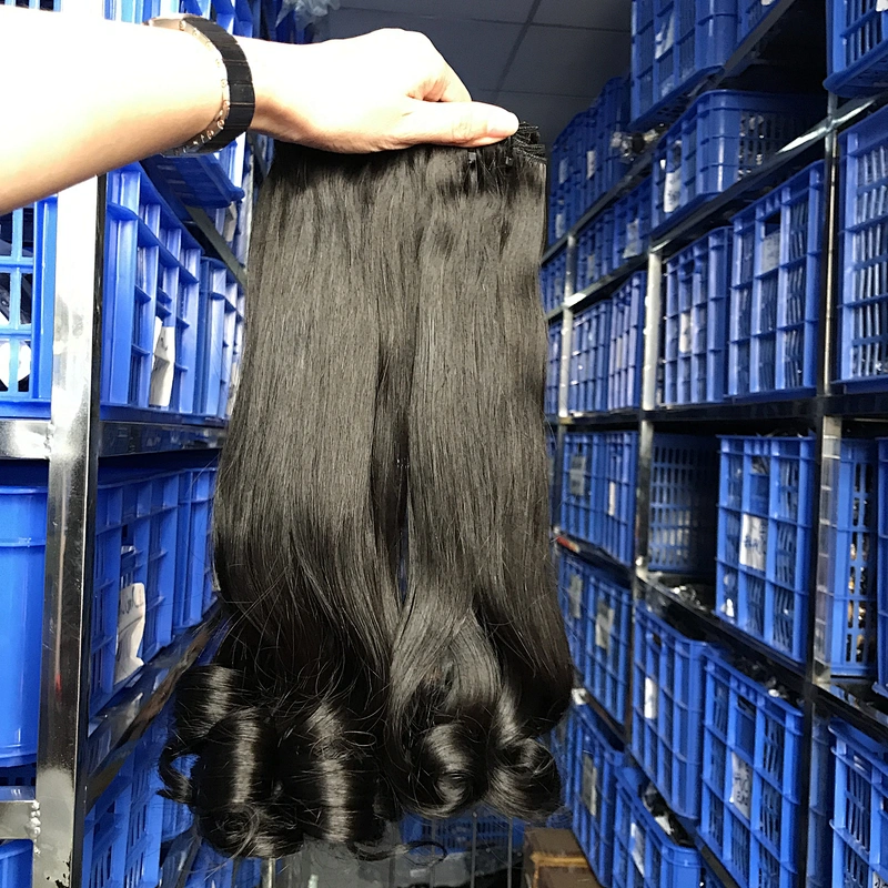 Vietnam Funmi Hair Super Double Drawn Bouncy Lily Curl For Black Women
