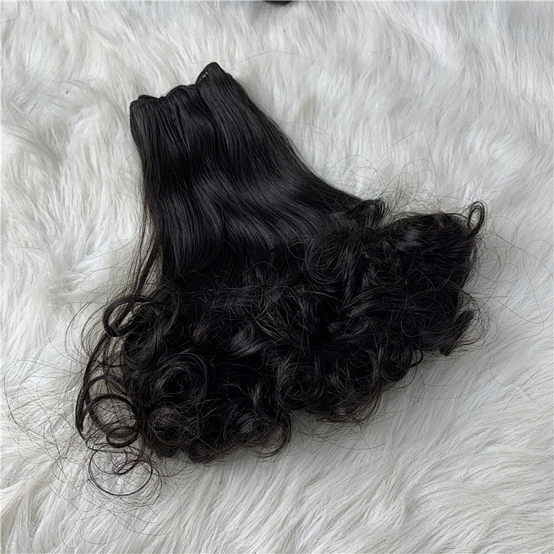 Hot Beauty Grade 12a Egg Curl Unprocessed Remy Brazilian Virgin Hair Wholesale double Drawn Cuticle Aligned Hair