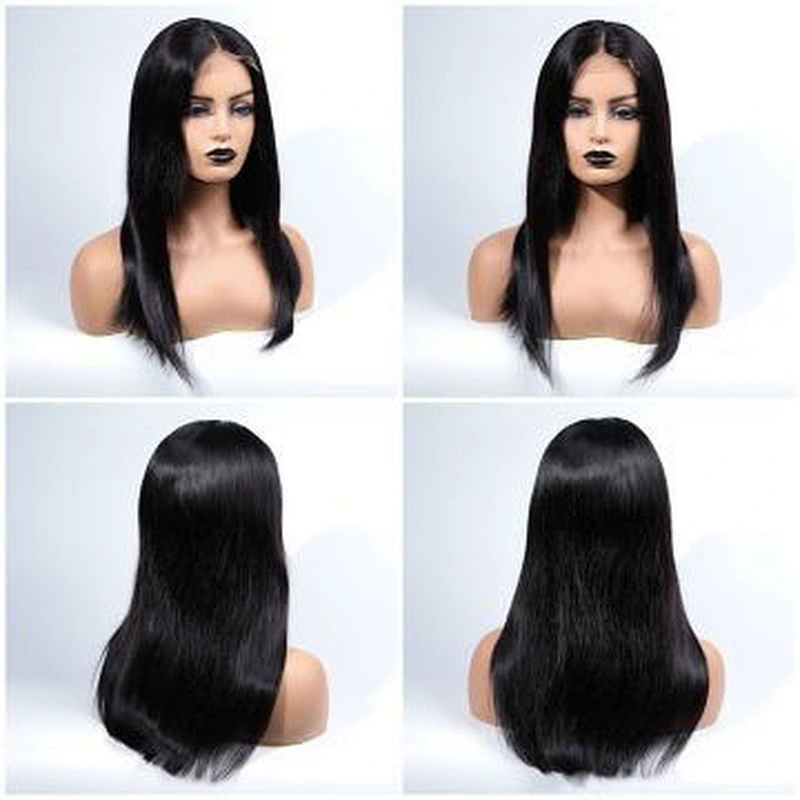 Wholesale human virgin hair soft and tange free straight cuticle aligned hair
