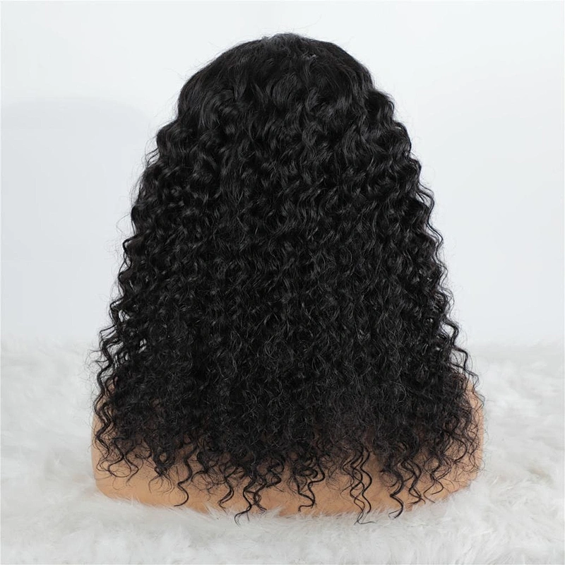 HBH New Year Promotion Top Closure Wig Long Lasting Deep Curly Lace Closure Wig In Stock