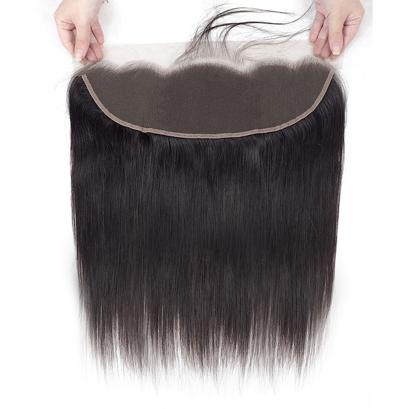 Hot Beauty Brazilian 13x4 Ear To Ear Frontals Human Raw Hair Swiss Lace Frontal Closure Hair