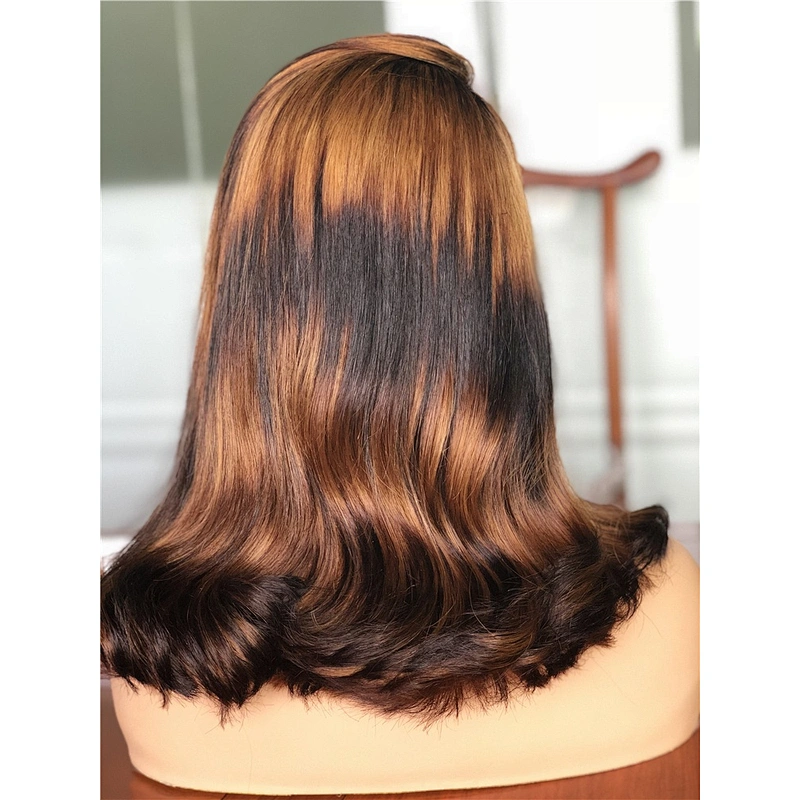 Hot Beauty Hair Last 5 Years 5 Tones Bob Straight High Quality Double Drawn Human Hair 12a Hair Bundles