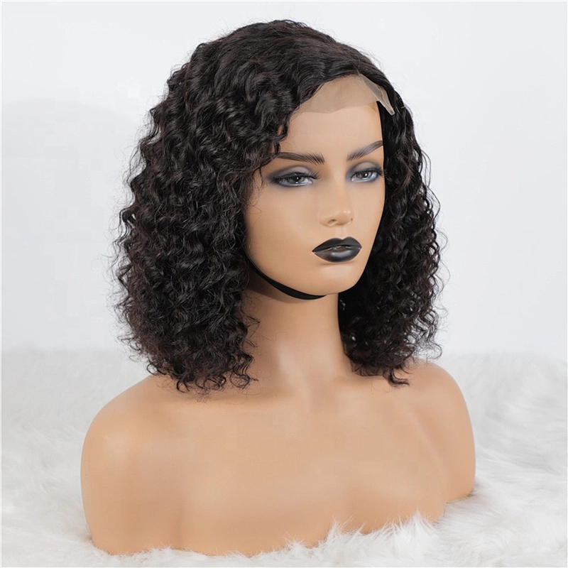 Hot Beauty Hair Wholesale Cuticle Aligned Hair HD Lace Front Wig Deep Wave For Women
