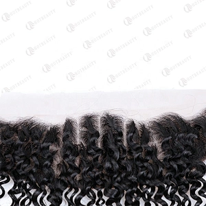 Wholesale 100% Virgin Remy Hair Cuticle Aligned Hair Raw Cambodian Hair Lace Frontal Natural Black Deep Wave For Women