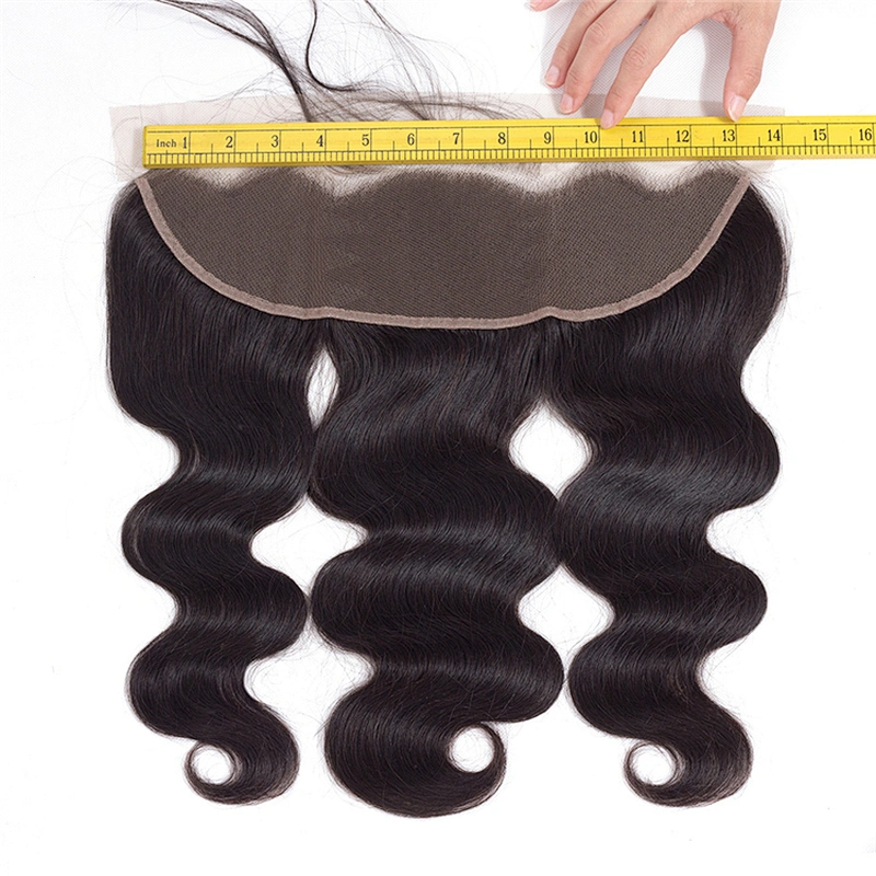 Hot Beauty Hair Vendors Body Wave Brazilian Virgin Hair 13x4 Lace Front Closure Frontal Closure Hair