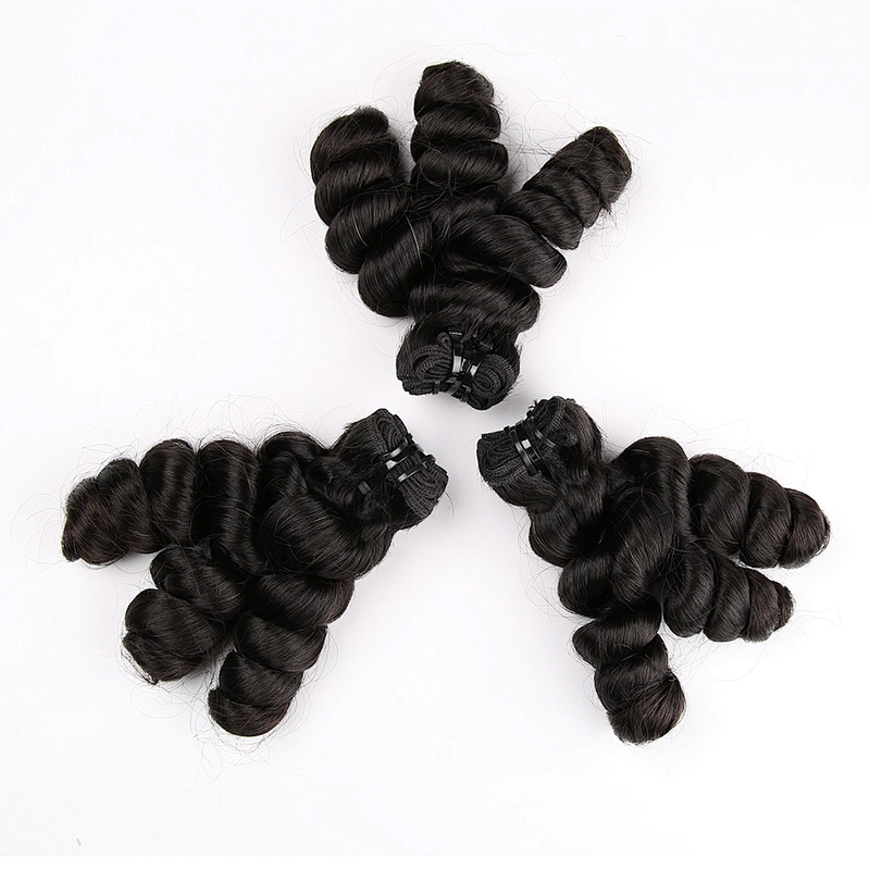 Hotbeauty 100% Virgin Human Hair 7A funmi Romance Curls