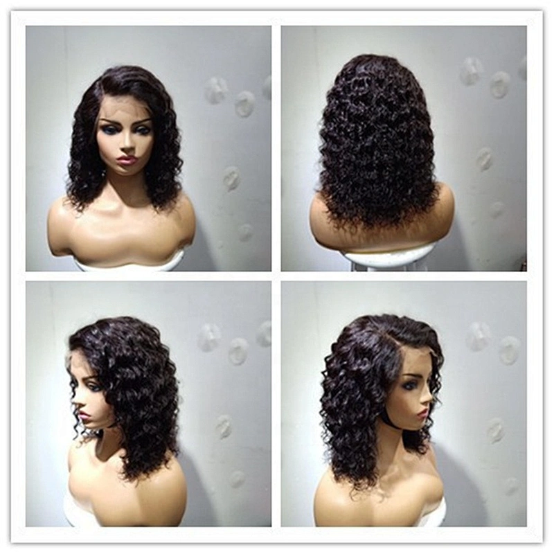 Wholesale Tangle Free Deep Curly Human Hair Brazilian Wigs Virgin Weave Human Hair