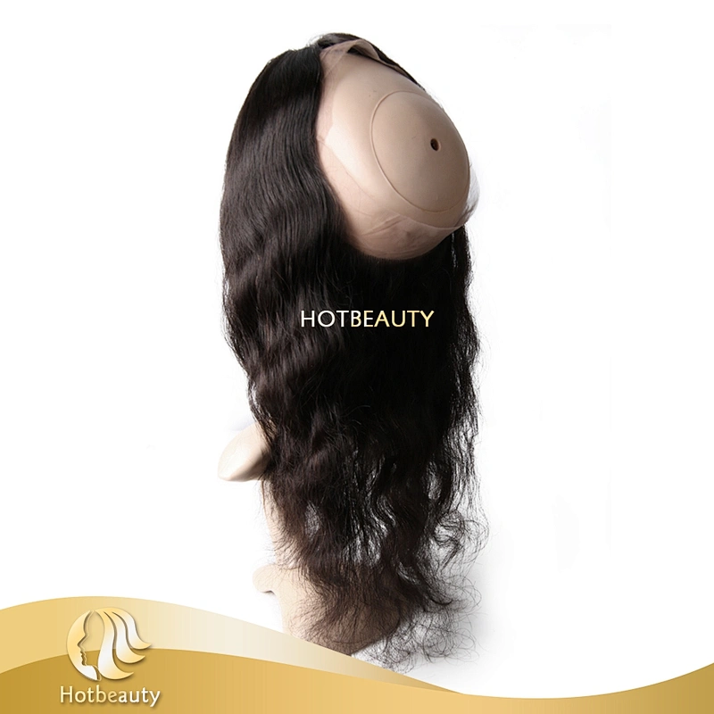 Top Quality 360 Lace Frontal With Virgin Hair, 10''-20'' are available Human Hair Lace Frontal