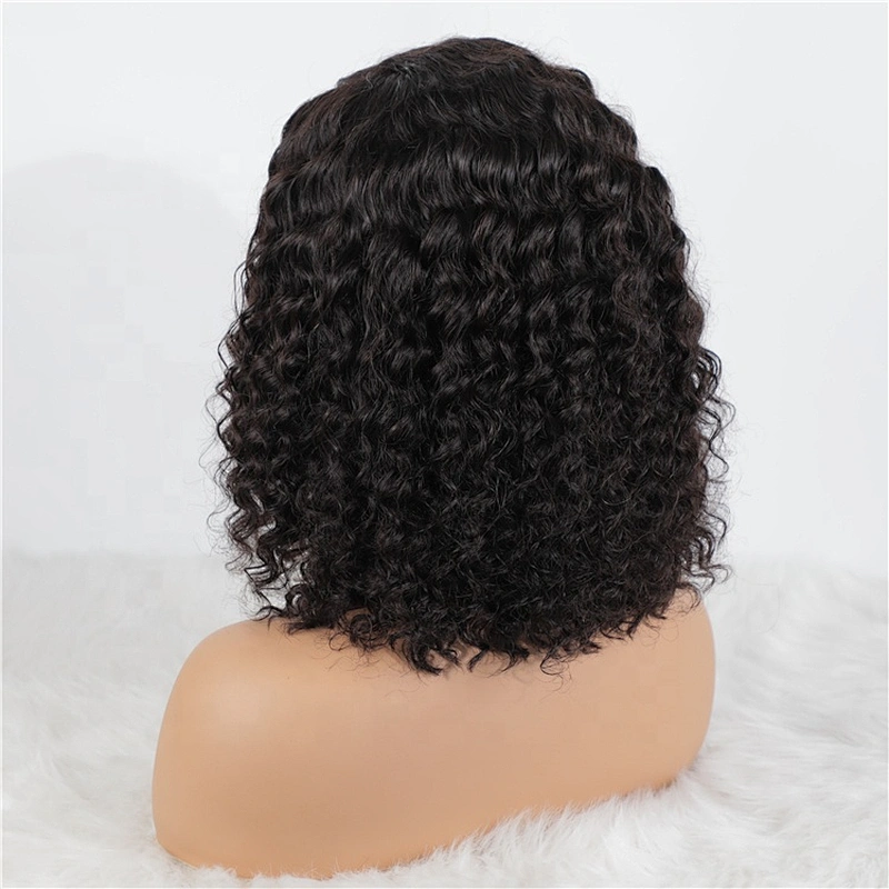 Hot Beauty Hair Wholesale Cuticle Aligned Hair HD Lace Front Wig Deep Wave For Women