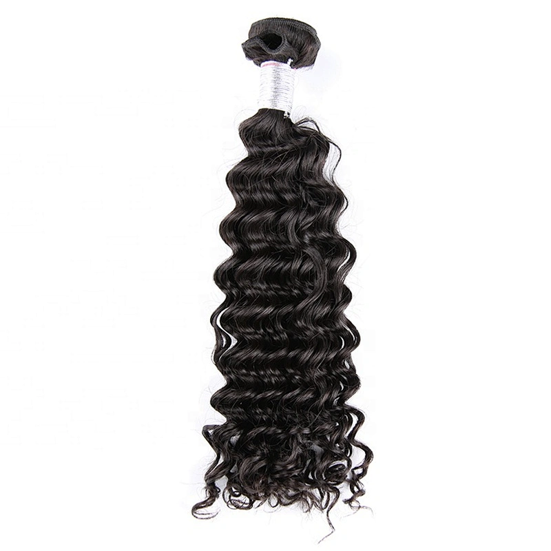 Hot Beauty Peruvian Deep Curl Human Hair Virgin Cuticle Aligned Hair For Women