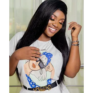 Hotbeauty Virgin Indian Hair Soft Silky Straight Hair Wig Lovely Lace Closure Wigs In Short Cutting