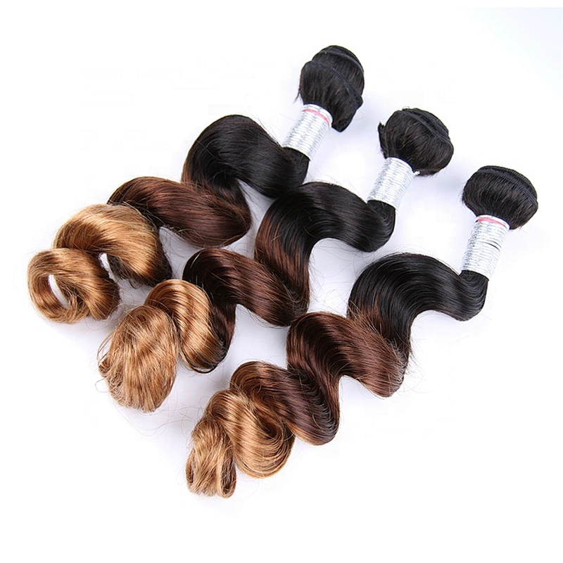 Hot Beauty Hair 10A 3 Tones Loose Wave Dropship Human Hair Wholesale Virgin Hair