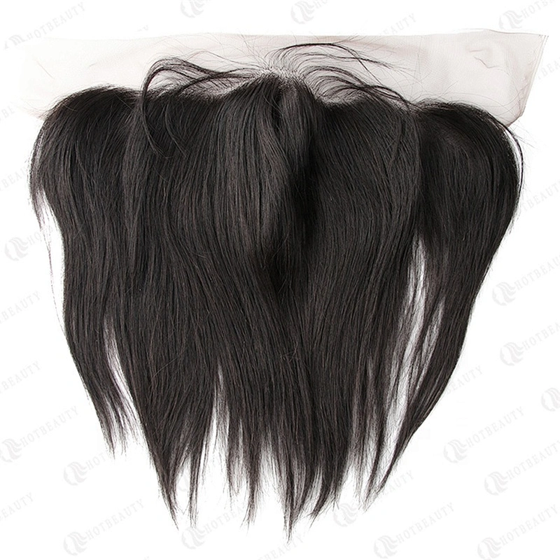 100% Virgin Brazilian Hair In China Cuticle Aligned Hair Best One Donor Lace Frontal Natural Black Silk Straight For Women
