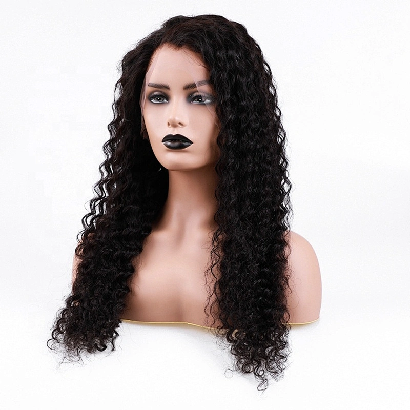 Cuticle Aligned Virgin Hair Wig Hd Lace 360 Frontal Wig Deep Curly