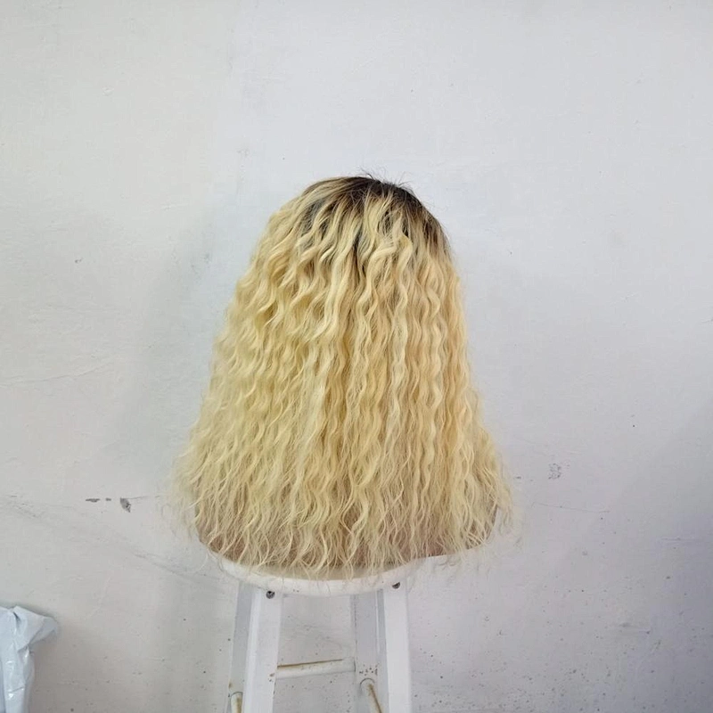 2020 New Arrival High Quality Russian 613 Blonde Lace Front Wig Invisible Hd Virgin Hair Blonde 613 Lace Frontal Wig