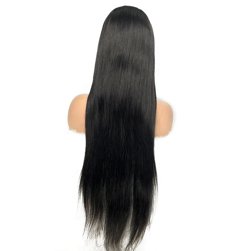 Human hair full lace wig vendors brazilian good quality hair