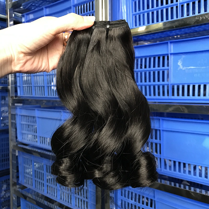 Hot Beauty Hair 10a 11a 12a Grade Virgin Brazilian Cuticle Aligned Funmi Posh Curl Double Drawn Hair Extensions