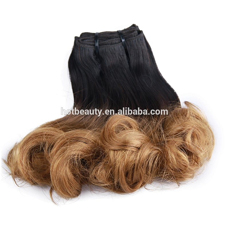 Fashion beautiful new arrival grade fummi spring curl virgin unprocessed brazilian hair