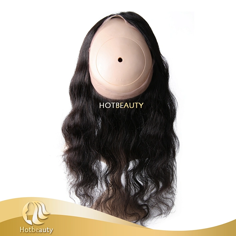 Top Quality 360 Lace Frontal With Virgin Hair, 10''-20'' are available Human Hair Lace Frontal