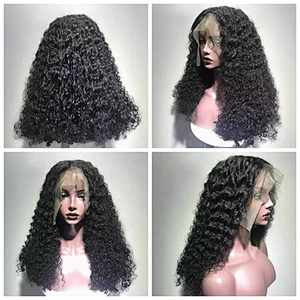 Hot beauty Funmi Small Kinky Curl Raw Human Hair Super Double Drawn Human Hair Pixie Curl