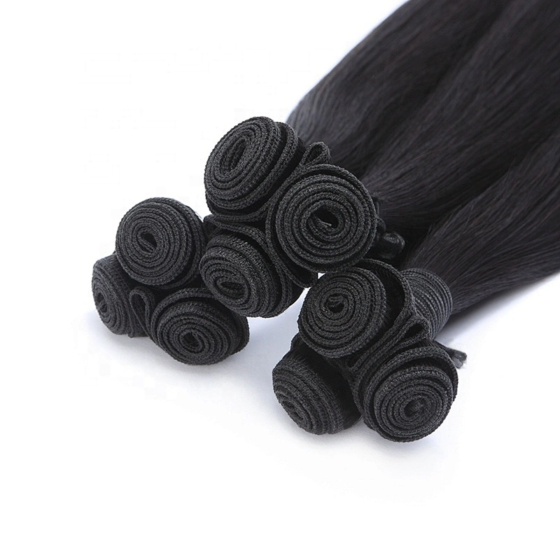 Nigerian Funmi Hair Double Drawn Weft Bone Straight Vietnam Silky Straight Hair Extensions