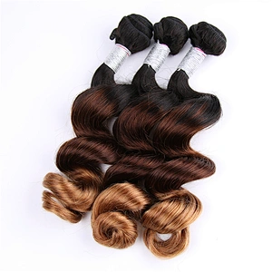 Hot Beauty Hair 10A 3 Tones Loose Wave Dropship Human Hair Wholesale Virgin Hair