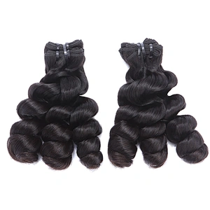 Hot Beauty Double Drawn Funmi Romance Curl In Natural Black