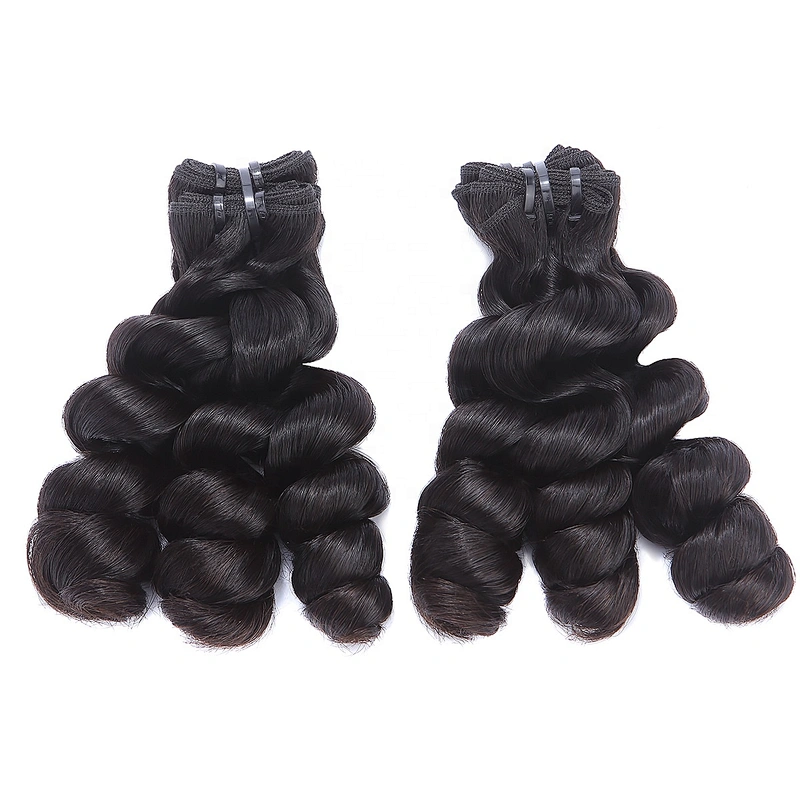 Hot Beauty Double Drawn Funmi Romance Curl In Natural Black