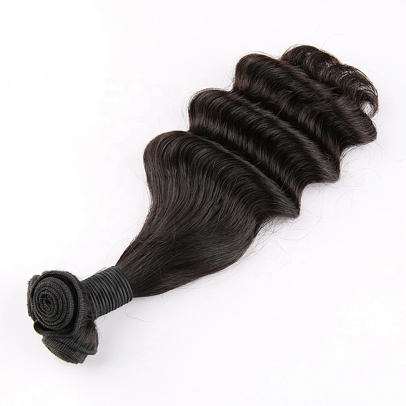 wholesale one donor virgin human hair super double drawn half ocean wave funmi hair