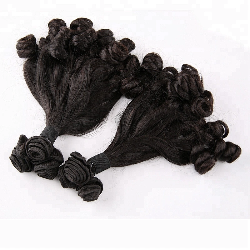 New arrive virgin human hair 100% double drawn rose curl hair