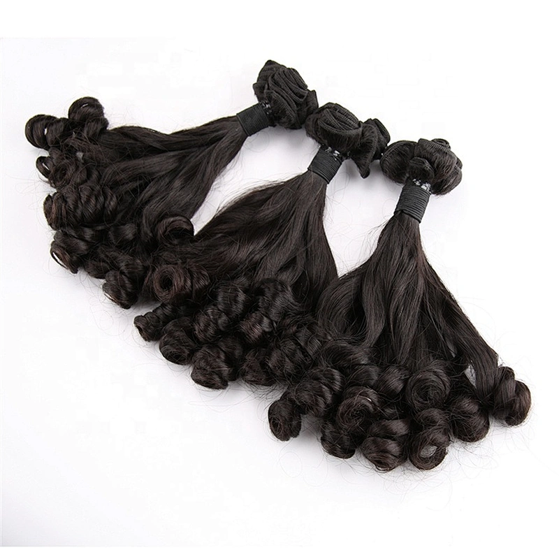 Hot Beauty Hair Wholesale Funmi Hair Double Drawn Weave Human Hair Rose For Women