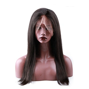 180% Density Glueless 360 Lace Frontal Wig Virgin Cuticle Aligned Silky Straight Human Hair Wigs