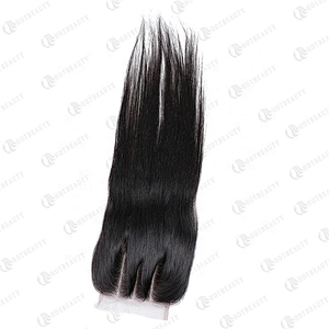 Hot Beauty Hair Raw Hair Cambodian Bundles With Closure Straight Hair For Women