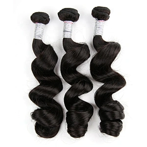 Wholesale Price Virgin Human Hair Unprocessed Natural Wave Peruvian For African Girls