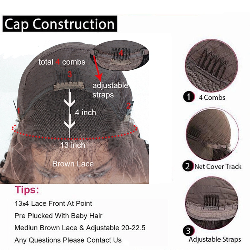 Hot Beauty Hair Kinky Curly Lace Front Hair Wig Natural Wig Vendor Curly Human Hair Wigs For Black Women