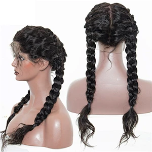 Hot Beauty Wholesale Natural Color Cuticle Aligned Unprocessed Brazilian Virgin Remy Human Hair Full Lace Wigs For Black Women