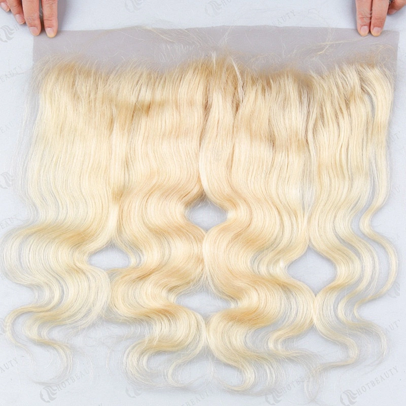 Wholesale 100% Cuticle Aligned Hair Raw Virgin Human Hair Blond Wigs Human Hair Lace Front Body Wave For Women