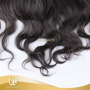 Remy hair extensions lace frontal 13*4 body wave wholesale