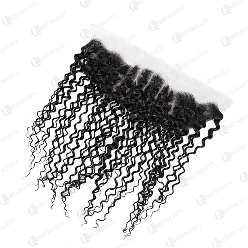 Hot Beauty Hair Lace Frontal Raw Cambodian Hair Deep Wave Hair For Women