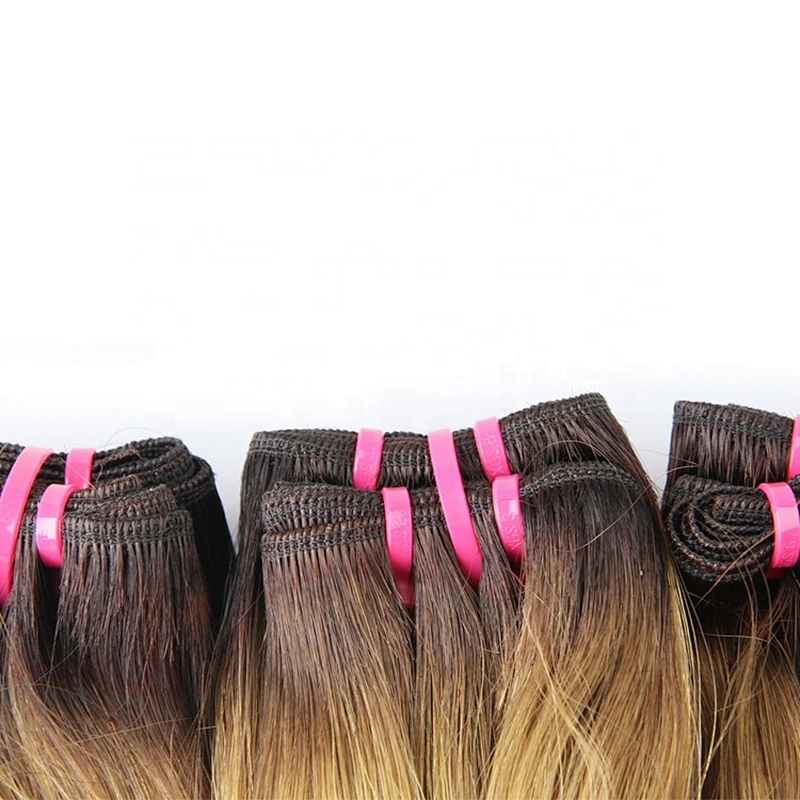 5 T Color Funmi Style Straight Super Double Drawn Virgin Cuticle Aligned Hair Human Hair Extension