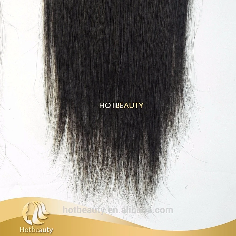 Top selling natural remy extensions hair lace closure virgin peruvian hair silk base closure